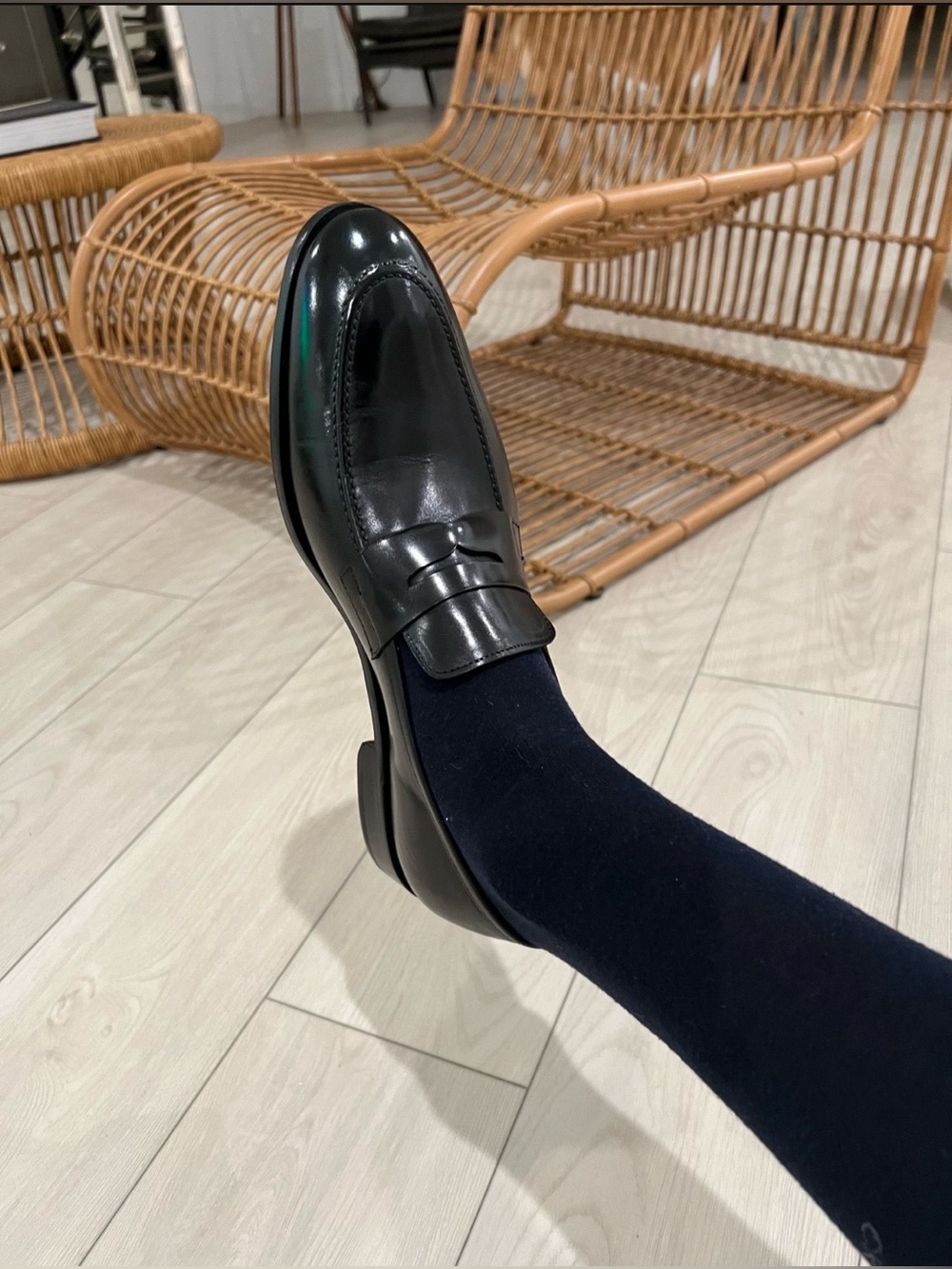 Ace Marks leather penny loafers  size US 11.5